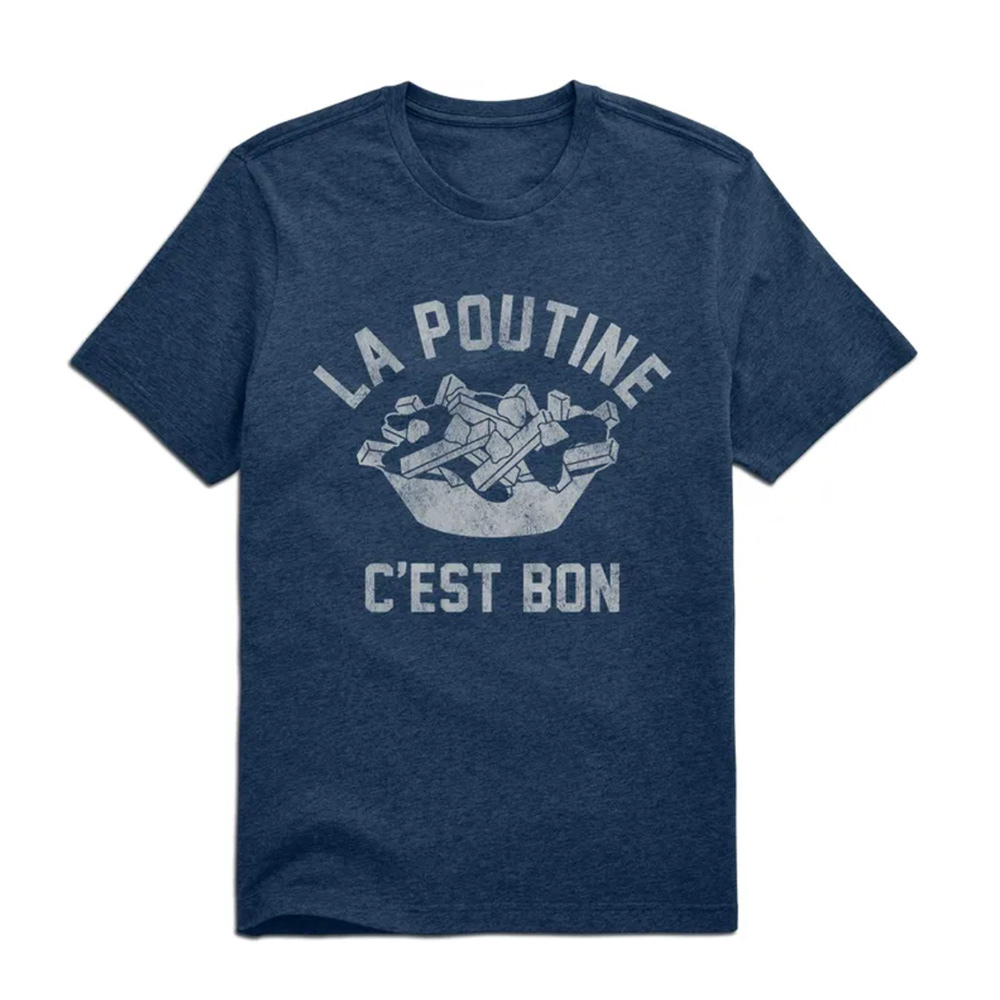 Tshirt ''La Poutine c'est bon!'' ('Poutine is so good!')